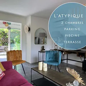  Apartment L'atypique : 2 // Piscine // Parking